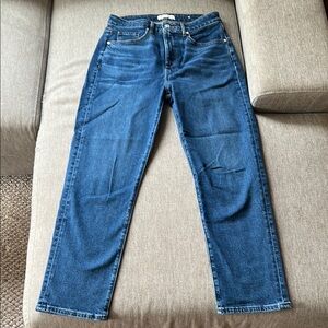 LOFT High Rise Straight Jean size 28